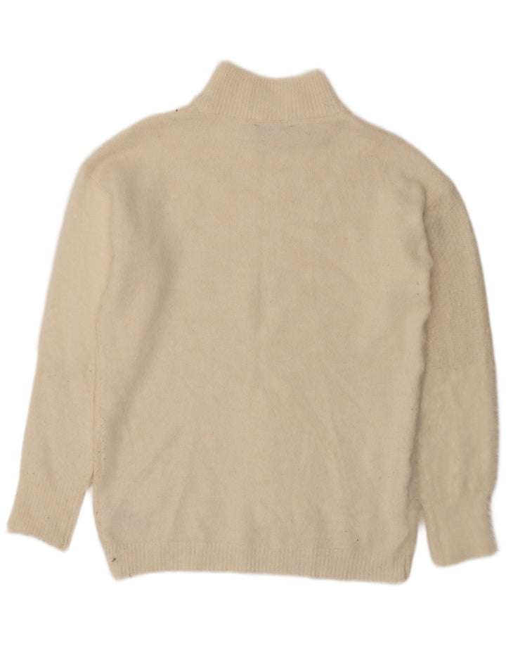 Marks & Spencer Rollkragenpullover für Damen, Gr. 10, Größe S, Beige