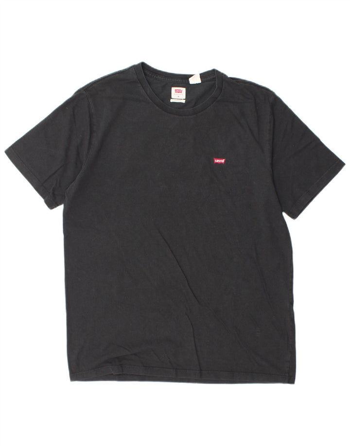 Levi's Herren Standard T-Shirt Top Medium Schwarz