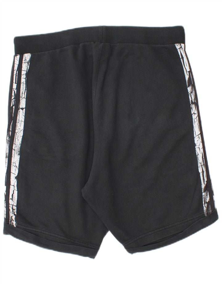 Adidas Herren Sportshorts Medium Schwarz Baumwolle