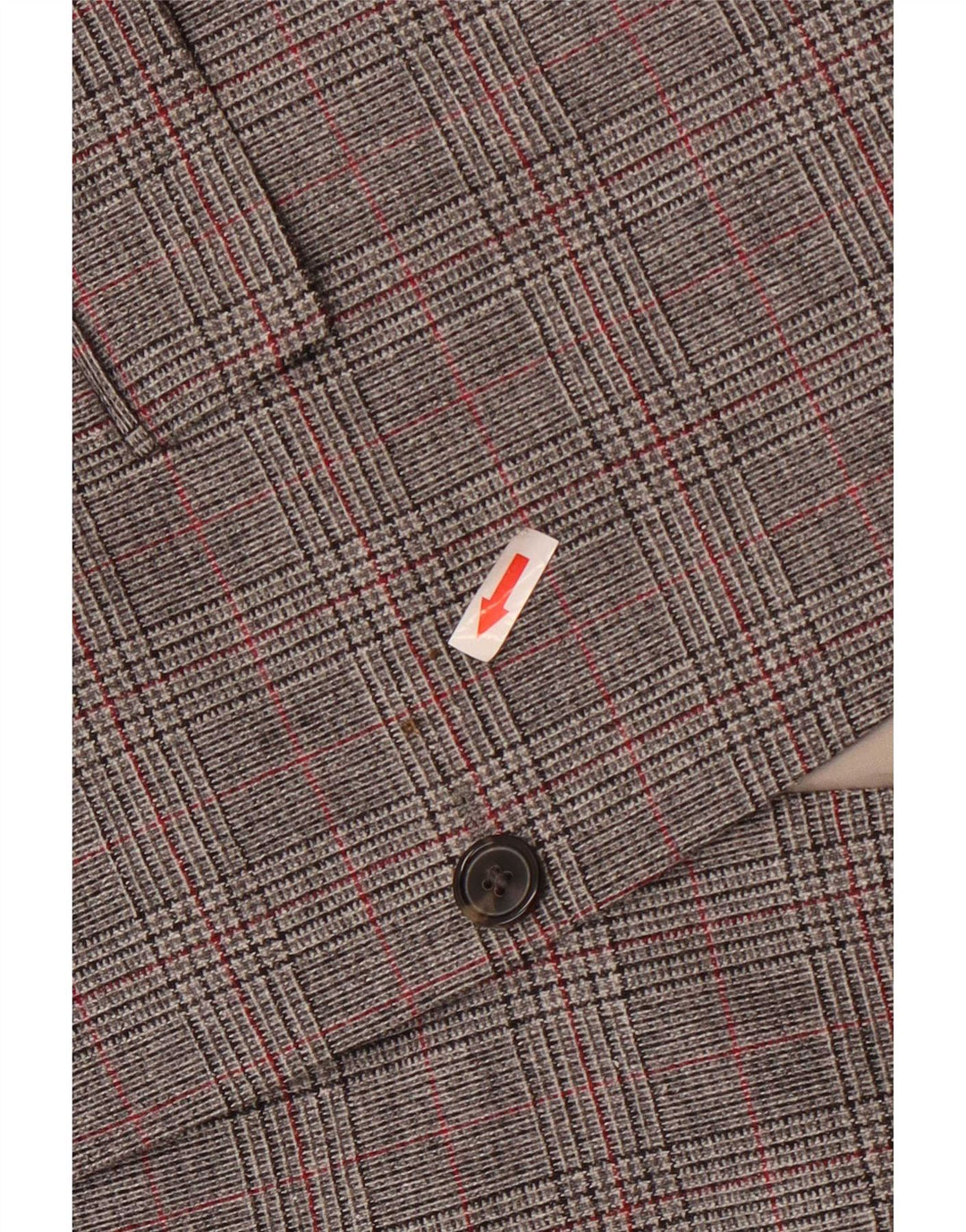 Hugo Boss Herren 2-Knopf-Blazerjacke UK 54 2XL Grauer Hahnentritt