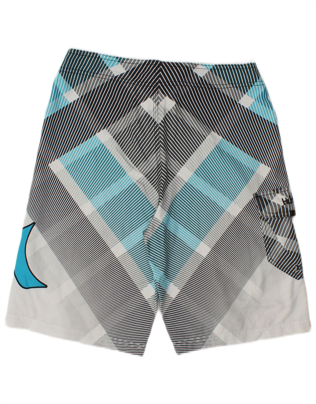 Hurley Herren-Badeshorts mit Grafik, mittelgroß, mehrfarbig, geometrisch