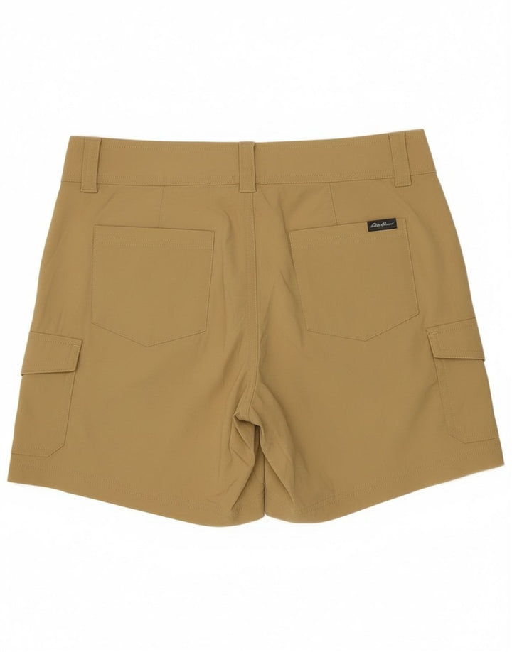 Eddie Bauer Damen Cargo-Shorts US 4 Small W30 Beige Nylon