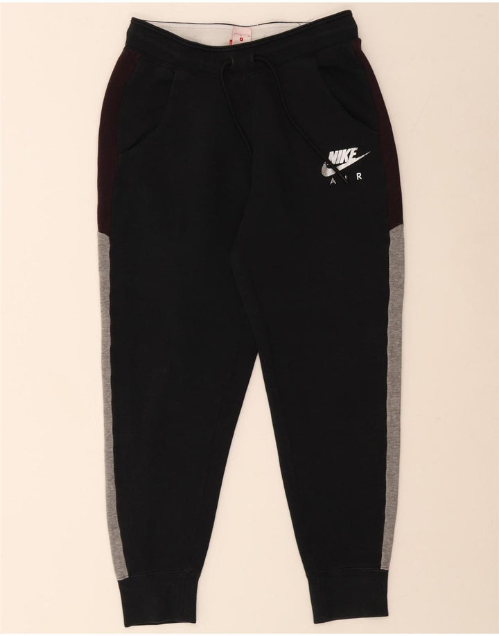 Nike Herren-Trainingshose, Jogginghose, Größe S, Schwarz, Colourblock-Baumwolle