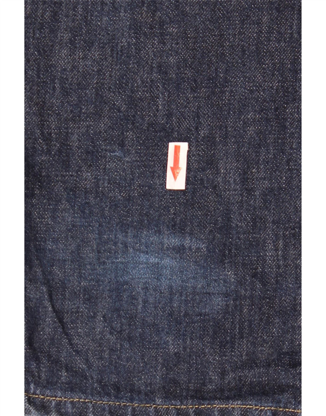 Armani Herren Straight Jeans W33 L36 Marineblau meliert