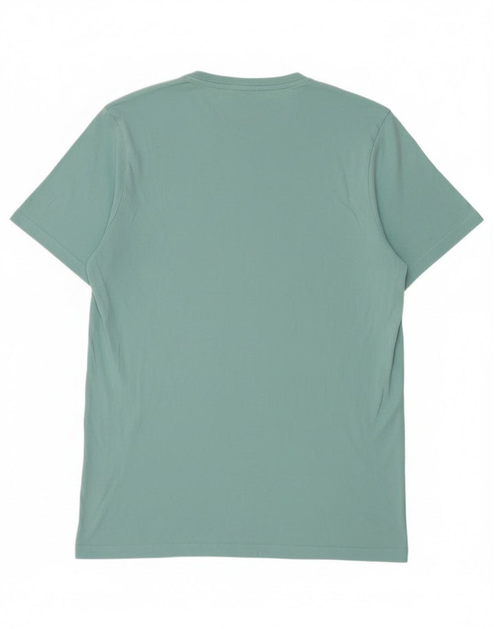 Henri Lloyd Herren Grafik-T-Shirt-Oberteil aus mitteltürkisfarbener Baumwolle
