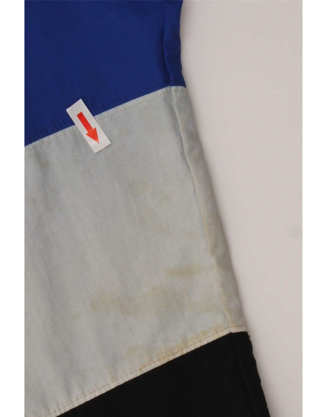 Champion Damen-Trainingsanzugoberteil mit Grafik, Gr. 10, Größe S, Blau, Farbblock