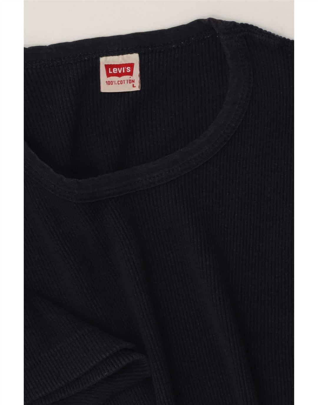 Levi's Herren-T-Shirt-Oberteil, groß, marineblau, Baumwolle
