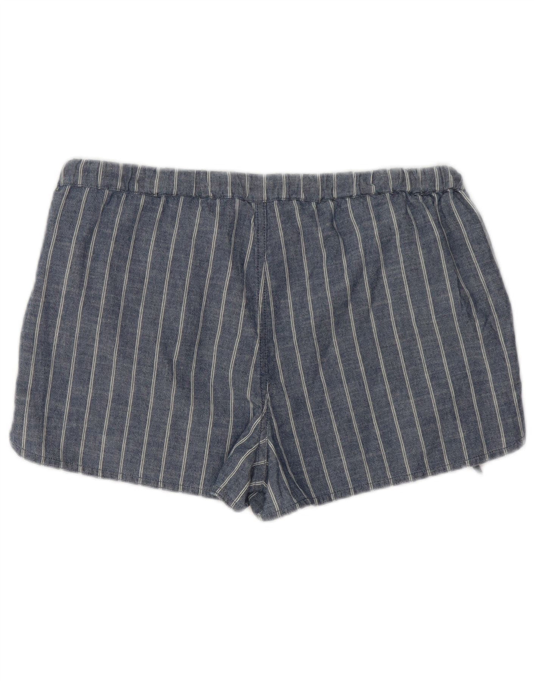 J. CREW Damen-Freizeitshorts, Größe S, W34, blau gestreift, Baumwolle