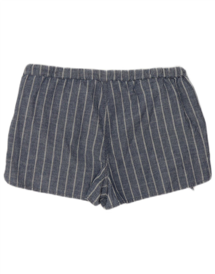 J. CREW Damen-Freizeitshorts, Größe S, W34, blau gestreift, Baumwolle