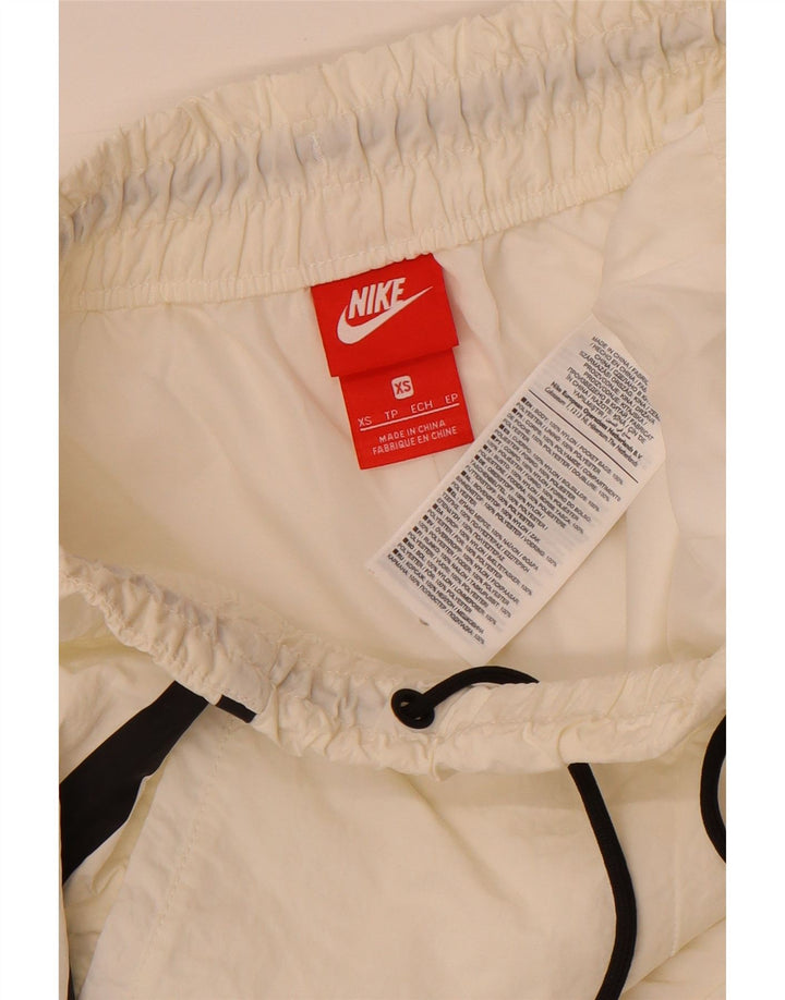 Nike Herren-Sportshorts XS, weißes Nylon