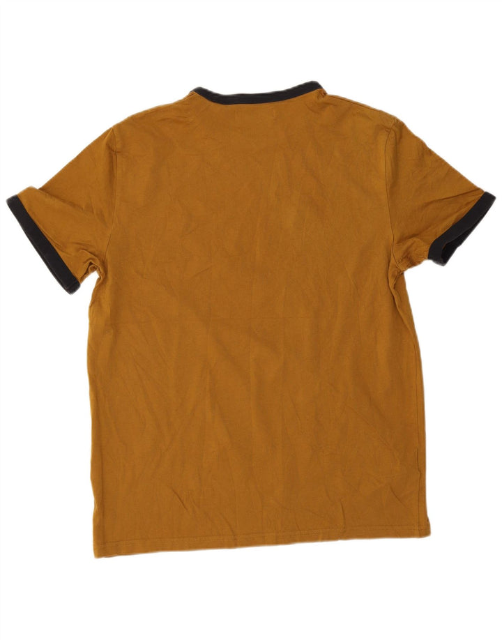 Fred Perry Herren T-Shirt Top mittelbraune Baumwolle