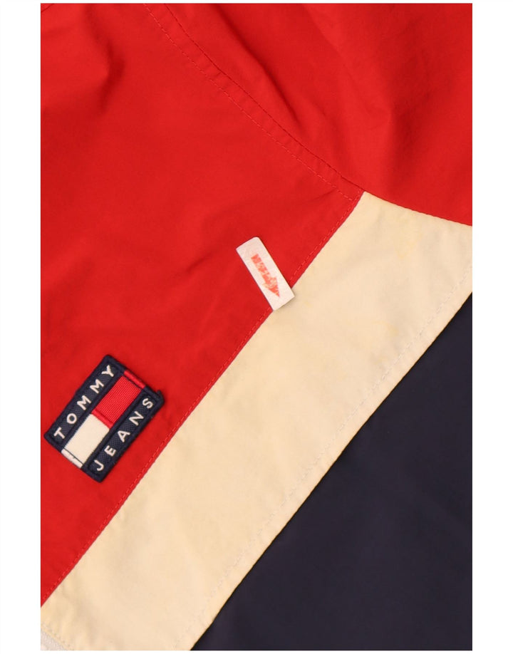 Tommy Hilfiger Herren Regenjacke UK 38 Medium Mehrfarbig Colourblock