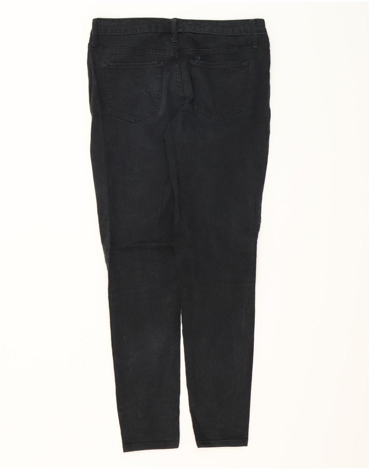 MOSSIMO Womens Mid Rise Jegging Jeans US 4 Small W27 L28 Black Cotton Vintage Mossimo and Second-Hand Mossimo from Messina Hembry 
