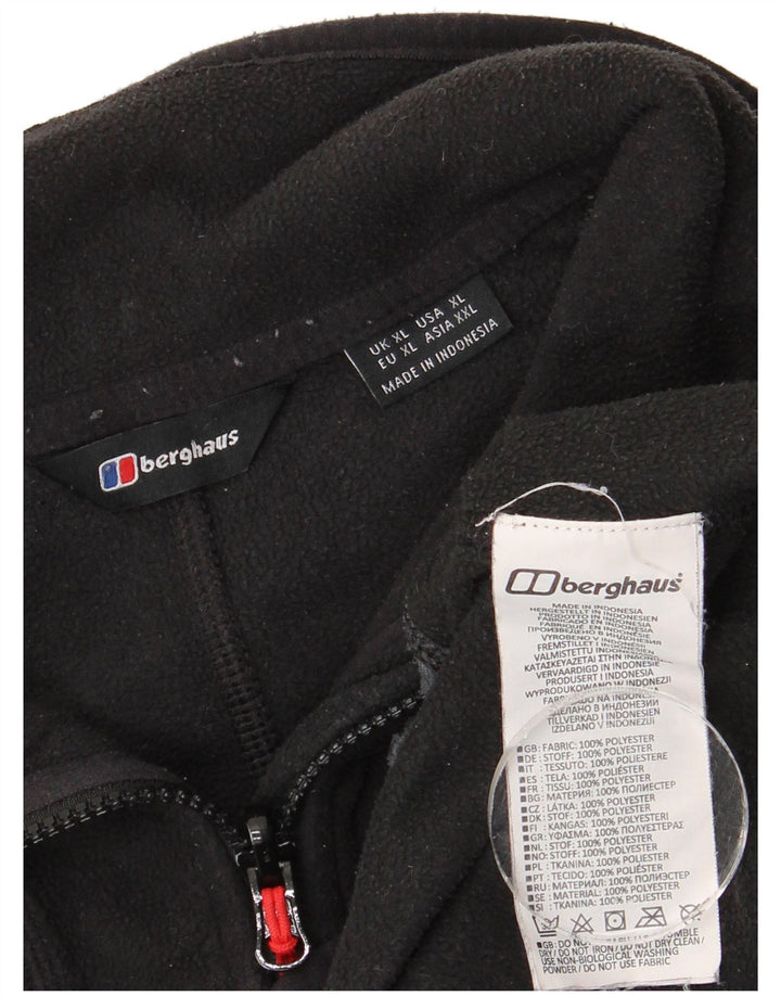 Berghaus Herren Fleecejacke UK 42 XL Schwarz Colourblock Polyester