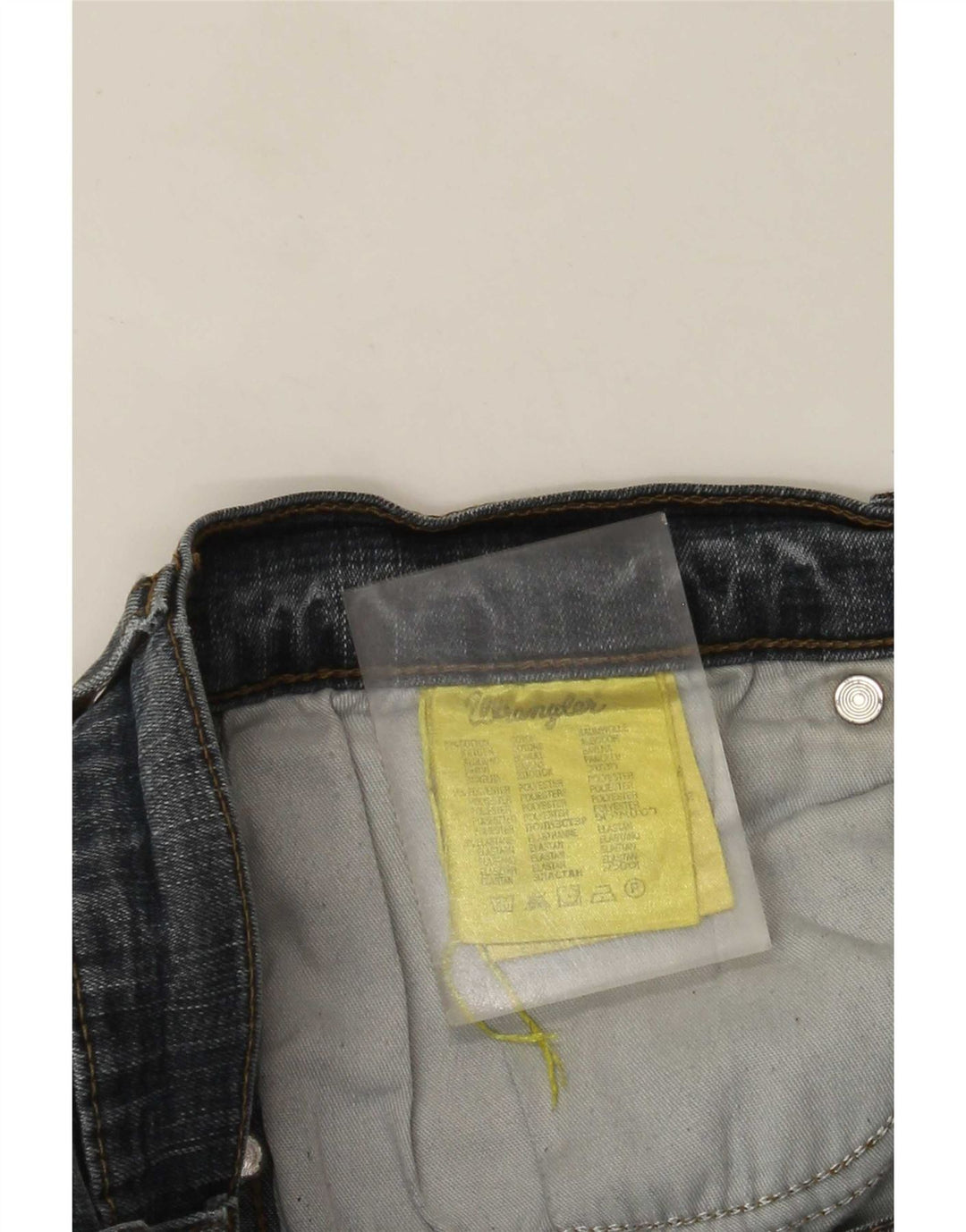 Wrangler Herren Texas Stretch Straight Jeans W42 L29 Blaue Baumwolle