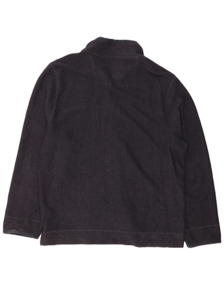 WEIRD FISH Herren-Trainingsanzug, Oberteil, Jacke, 2XL, Marineblau, Baumwolle