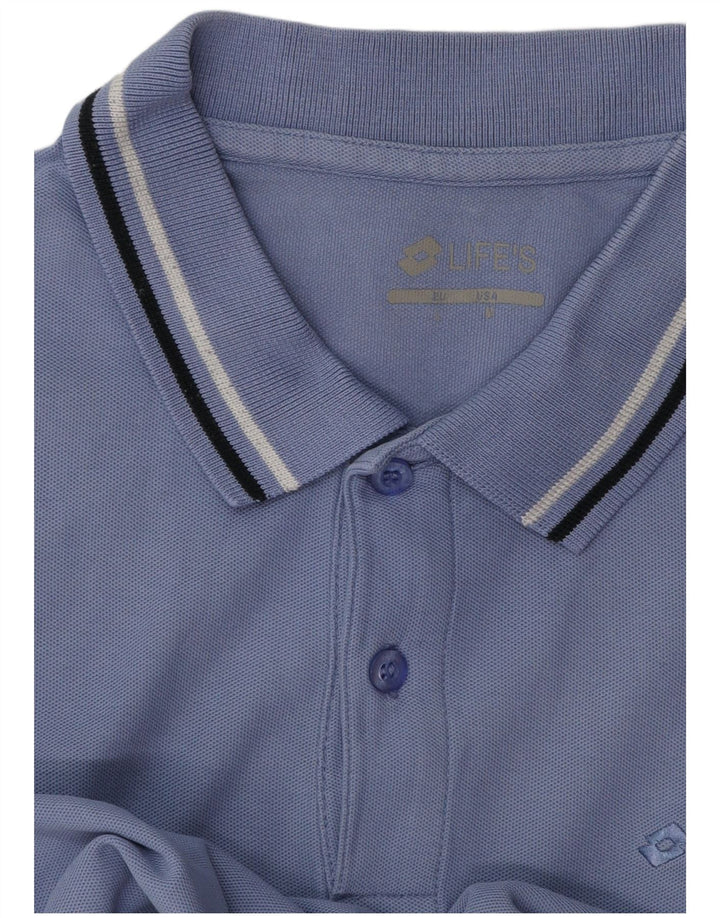 Lotto Herren-Poloshirt, groß, Blau
