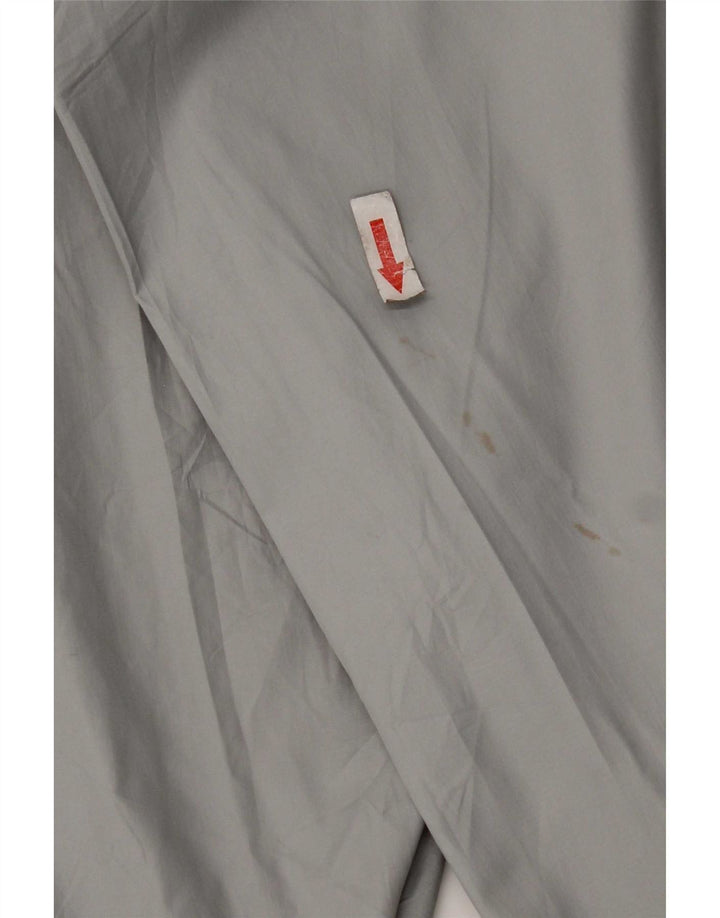 The North Face Herren-Regenjacke mit Kapuze, UK 38, mittelgraues Polyester
