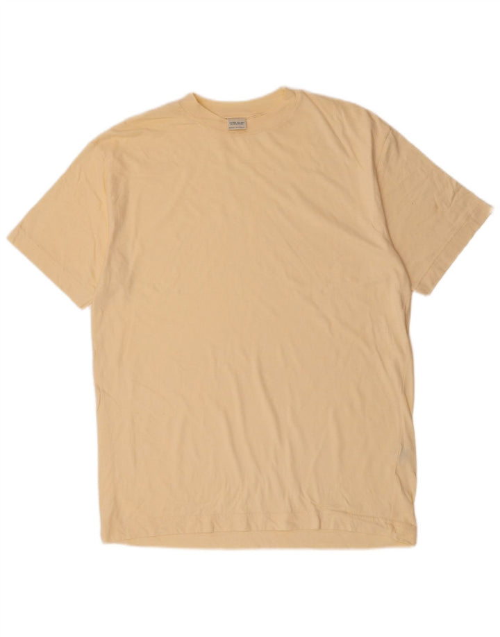 BENETTON Herren T-Shirt-Oberteil aus Baumwolle in Mittelbeige