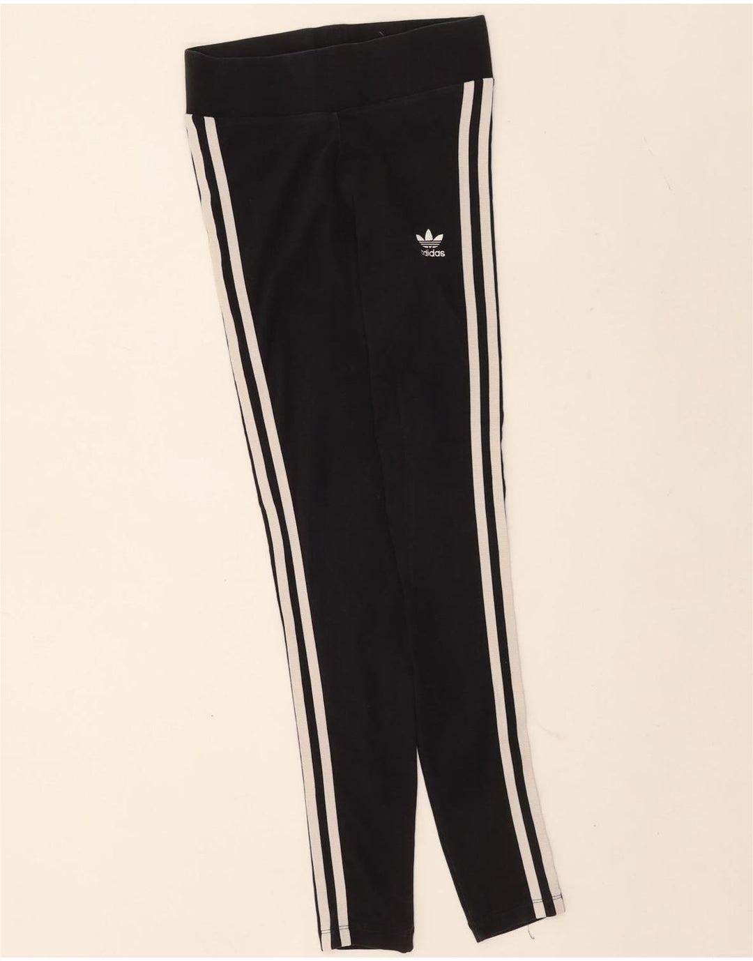 Adidas Damen Leggings UK 6 XS Schwarz