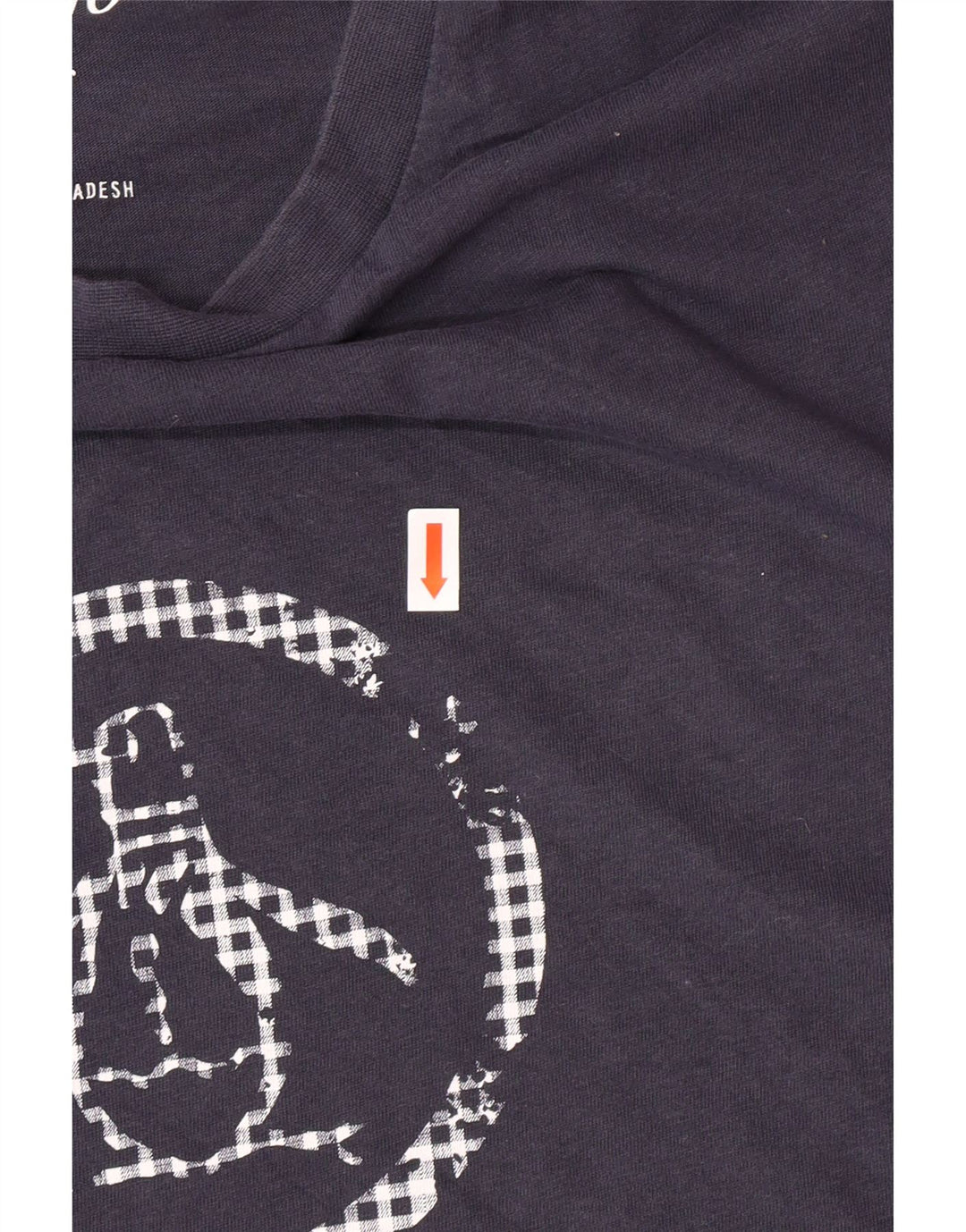 PENGUIN Grafik-T-Shirt für Damen, UK 16, Größe L, Marineblau, Baumwolle