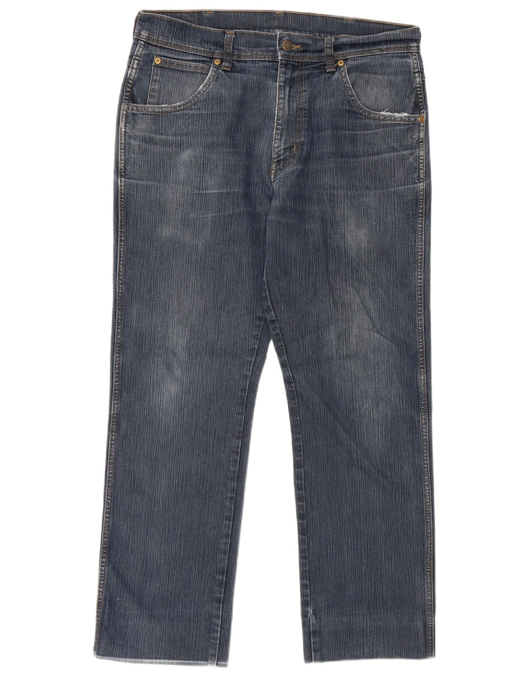 Wrangler Damen-Jeans mit normaler Passform, gerade Passform, W34, L30, Blau, Baumwolle