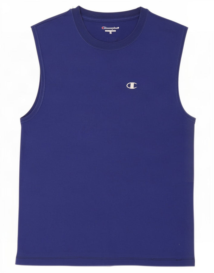 Champion Herren-Trägershirt Mittelblau
