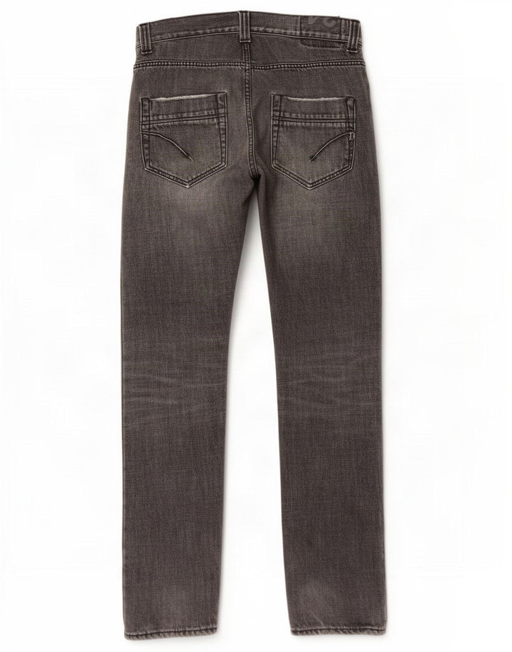 Dondup Herren Skinny Jeans W34 L34 Graue Baumwolle