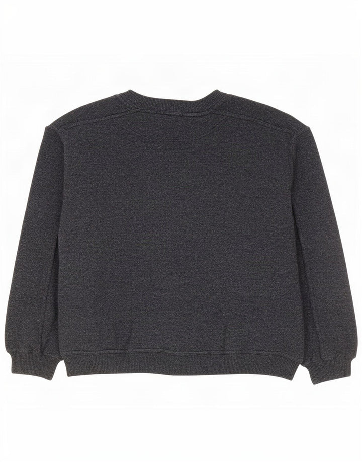 Basic Herren-Cardigan mit lockerer Passform, mittelgraue Lammwolle