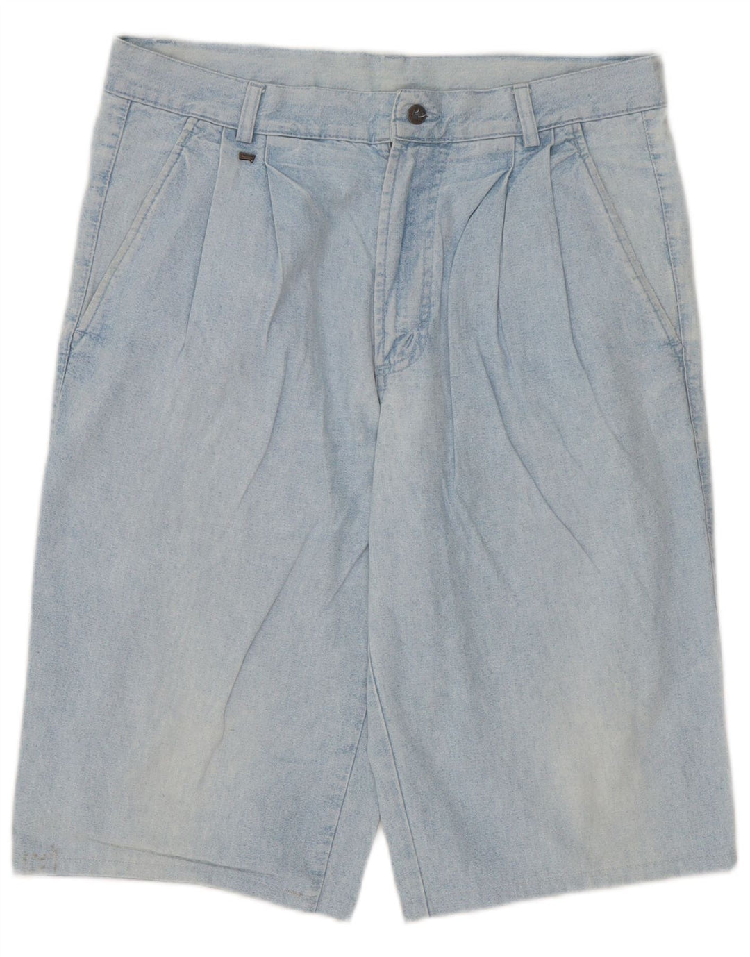 Carrera Herren Pegged Denim Shorts W32 Mittelblau