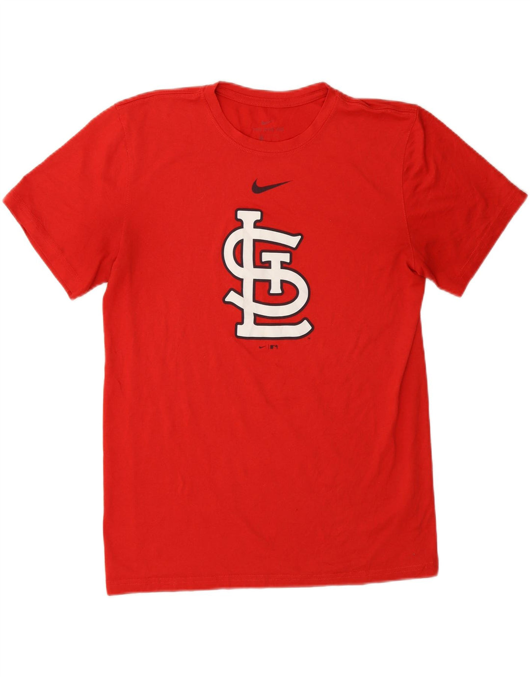 NIKE Mens St. Louis Cardinals Graphic T-Shirt Top Medium Red Polyester Vintage Nike and Second-Hand Nike from Messina Hembry 
