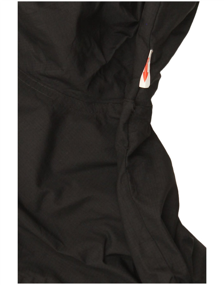 Superdry Mädchen-Regenjacke mit Grafik, 11–12 Jahre, Größe L, schwarzes Nylon