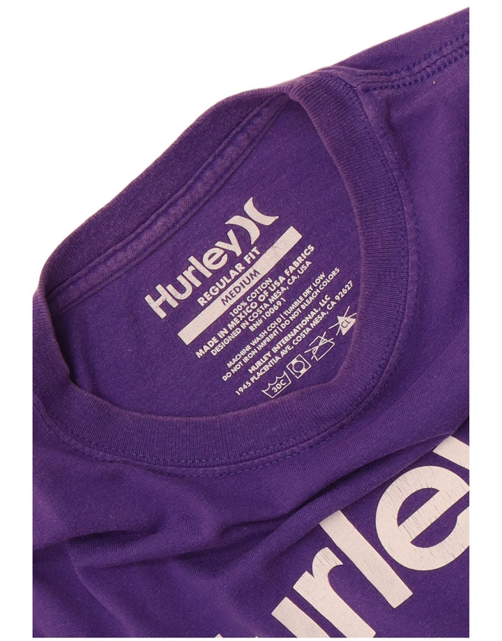 Harley Herren-T-Shirt mit normaler Passform, mittelviolett, Baumwolle