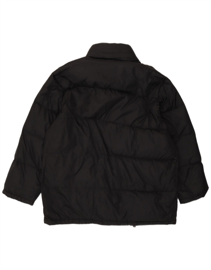 Champion Herren-Jacke mit Kapuze, gepolstert, Größe 36, Schwarz