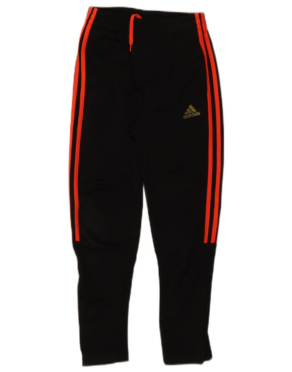 ADIDAS Jungen-Trainingshose, 9–10 Jahre, schwarzes Polyester