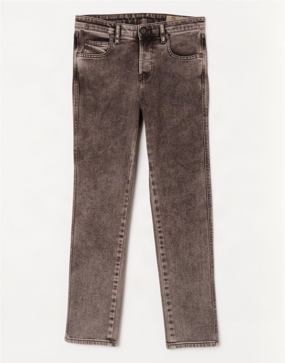 Diesel Damen Slim Jeans W27 L26 Graue Baumwolle