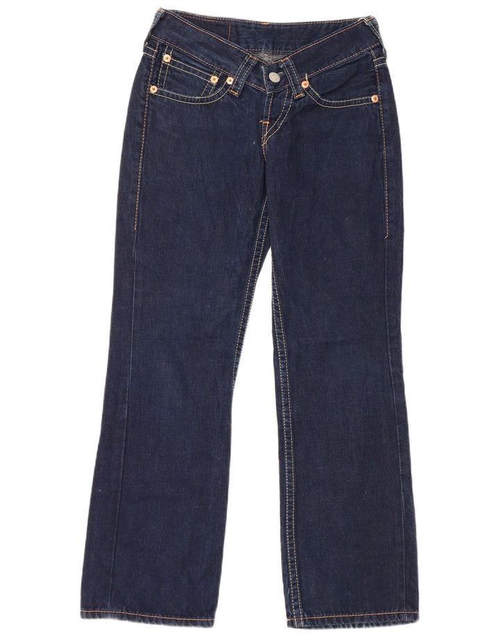 Levi's Damen 921 Bootcut Jeans W28 L30 Blaue Baumwolle
