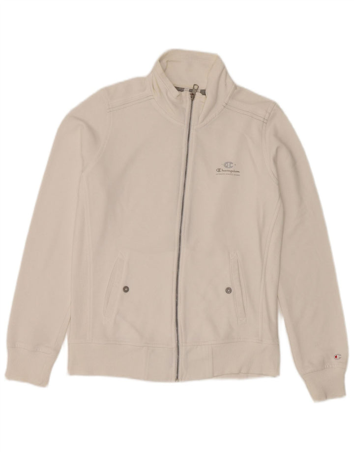 Champion Womens Heritage Classics Trainingsanzug-Oberjacke UK 14 Mittelweiß
