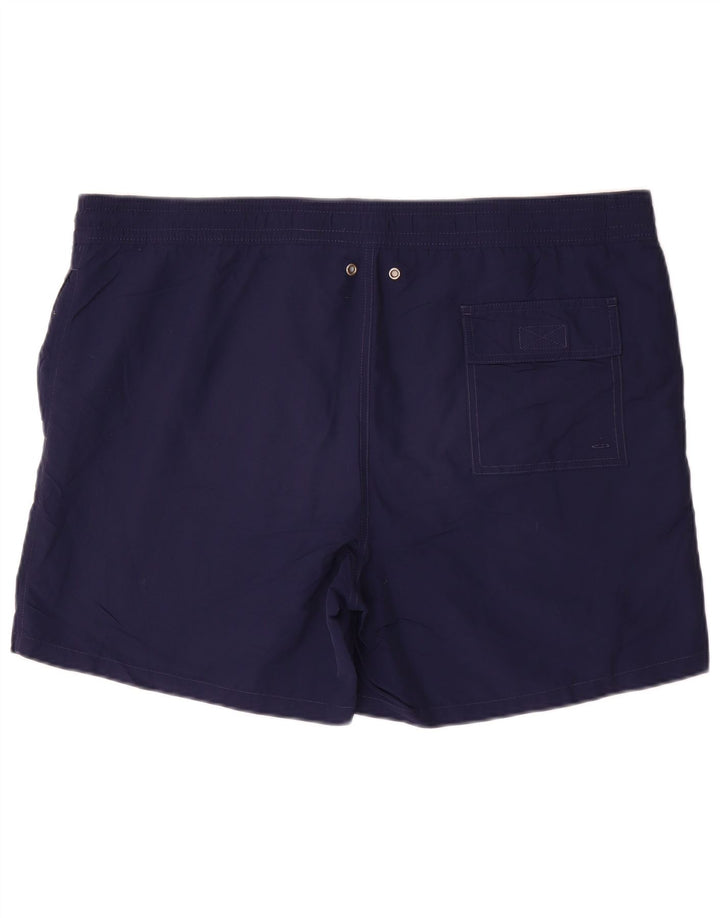 POLO RALPH LAUREN Herren-Badeshorts, groß, marineblaues Nylon