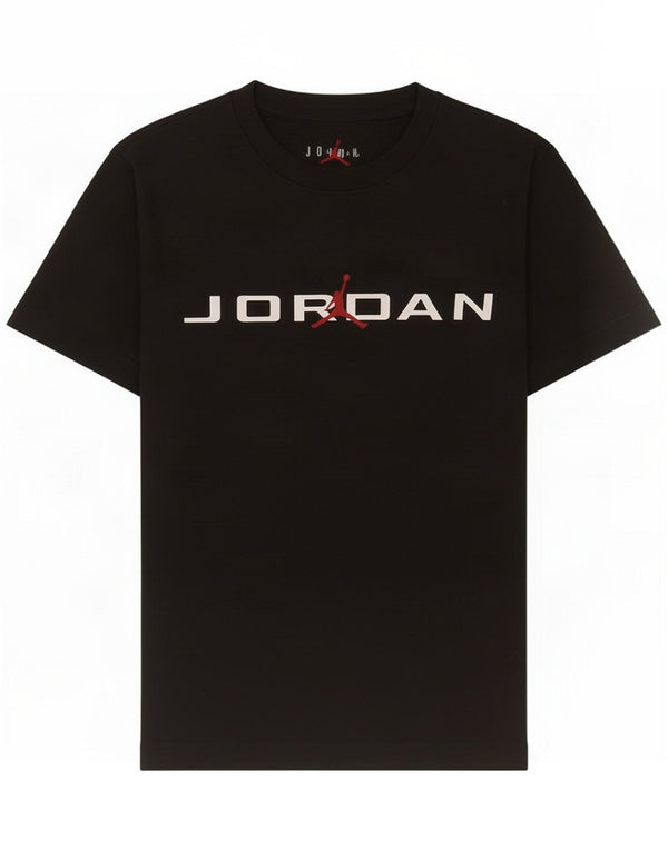 Jordan T-Shirt mit Grafik für Jungen, 8–9 Jahre, Größe S, schwarze Baumwolle