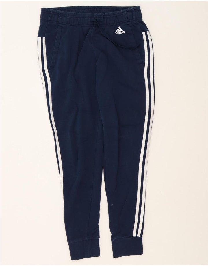 Adidas Damen Trainingshose Jogger UK 12 Medium Marineblau