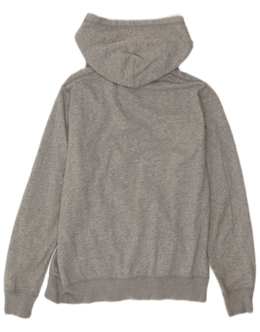 NIKE Damen-Kapuzenpullover mit Reißverschluss, UK 16, Größe L, Grau, Baumwolle