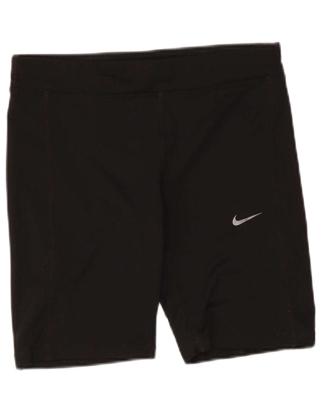 Nike Damen Dri Fit Sport Shorts UK 10 Small Schwarz Polyester