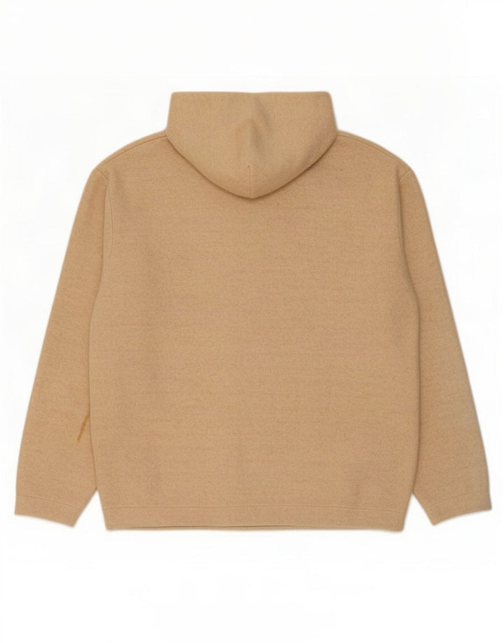 Zara Herren Kapuzenpullover Mittelbeige Polyester