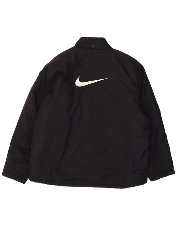 Nike Herren Windjacke UK 42 XL Schwarz Polyester