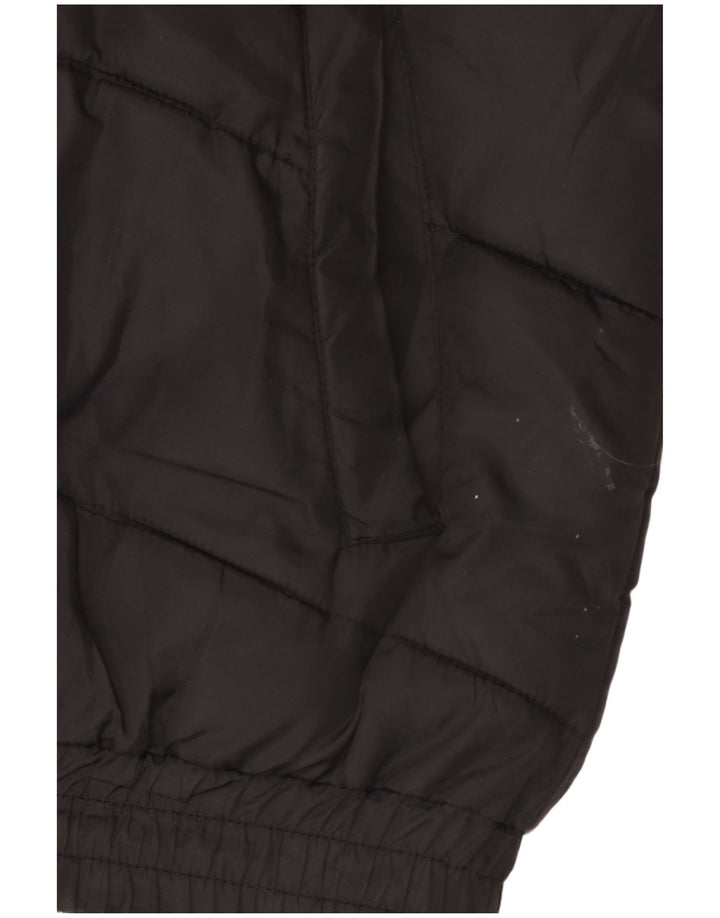 Kappa Damen Wattierte Weste UK 18 XL Schwarz Polyester