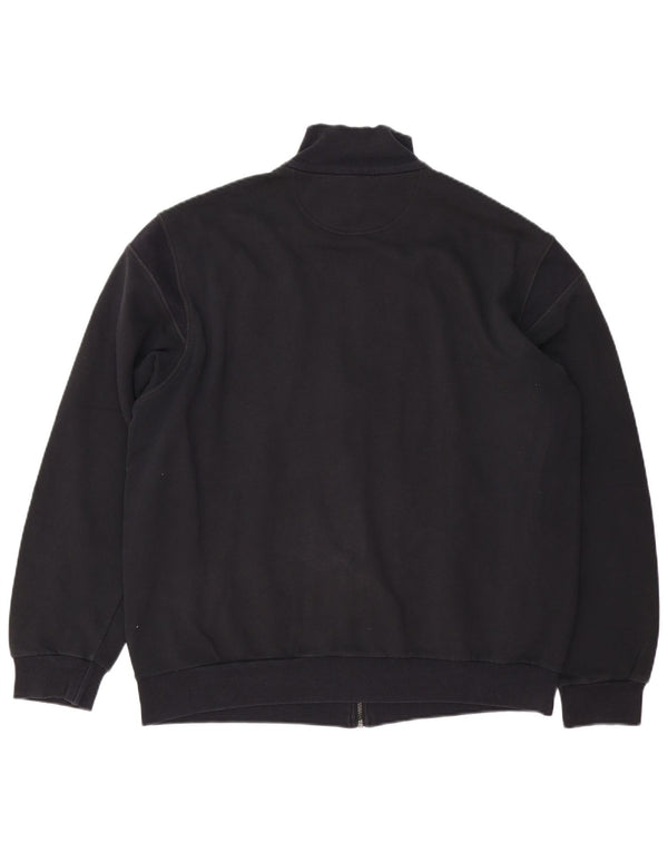 LOTTO Herren-Trainingsanzug-Oberteil, Jacke, 2XL, schwarze Baumwolle