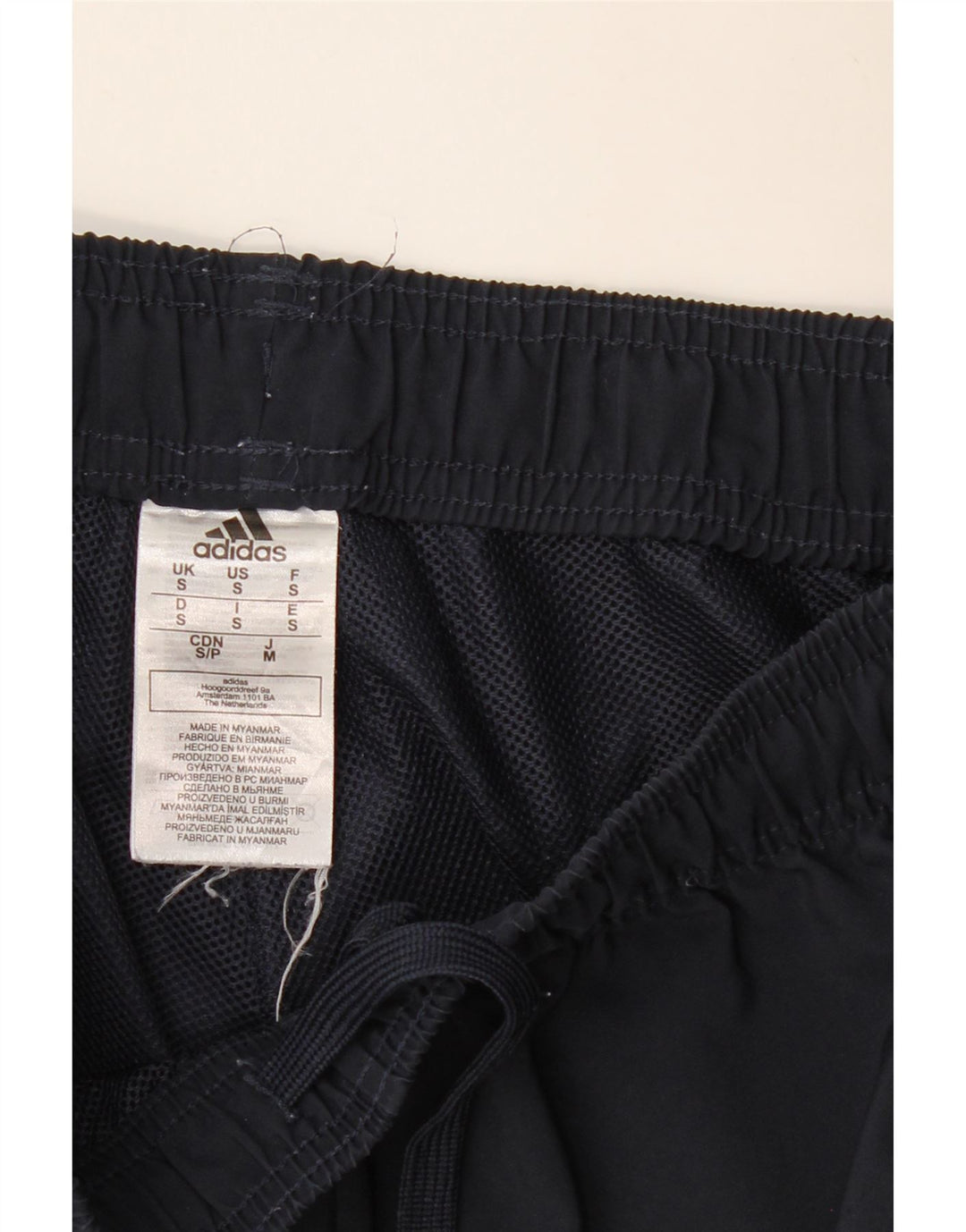 ADIDAS Herren Sport Shorts Small Marineblau Polyester