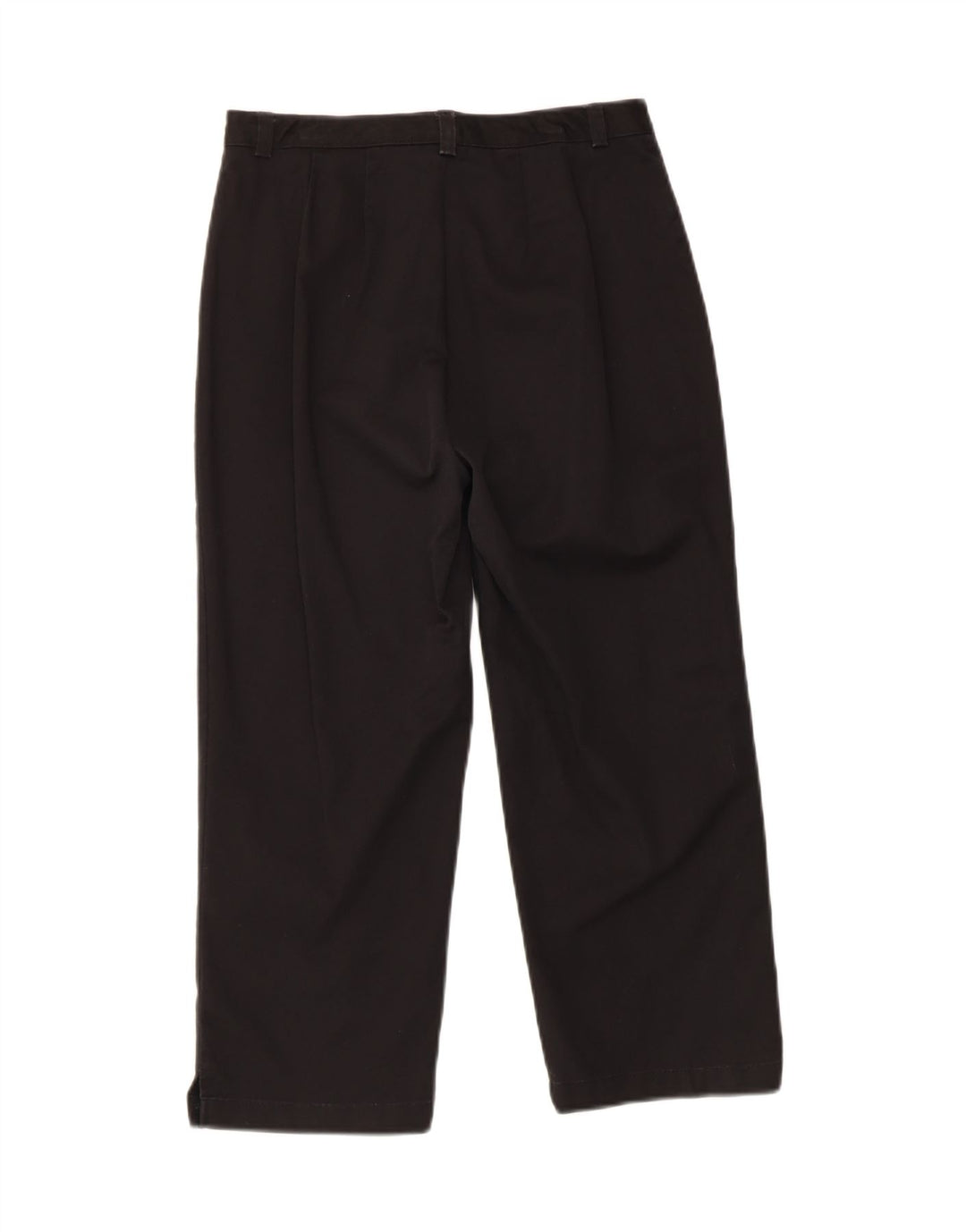 DOCKERS Womens Straight Capri Trousers US 8 Medium W28 L22 Black Cotton Vintage Dockers and Second-Hand Dockers from Messina Hembry 