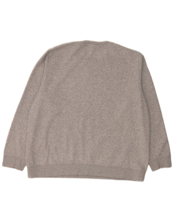 Tommy Hilfiger Damen Sweatshirt Pullover UK 20 2XL Graue Baumwolle